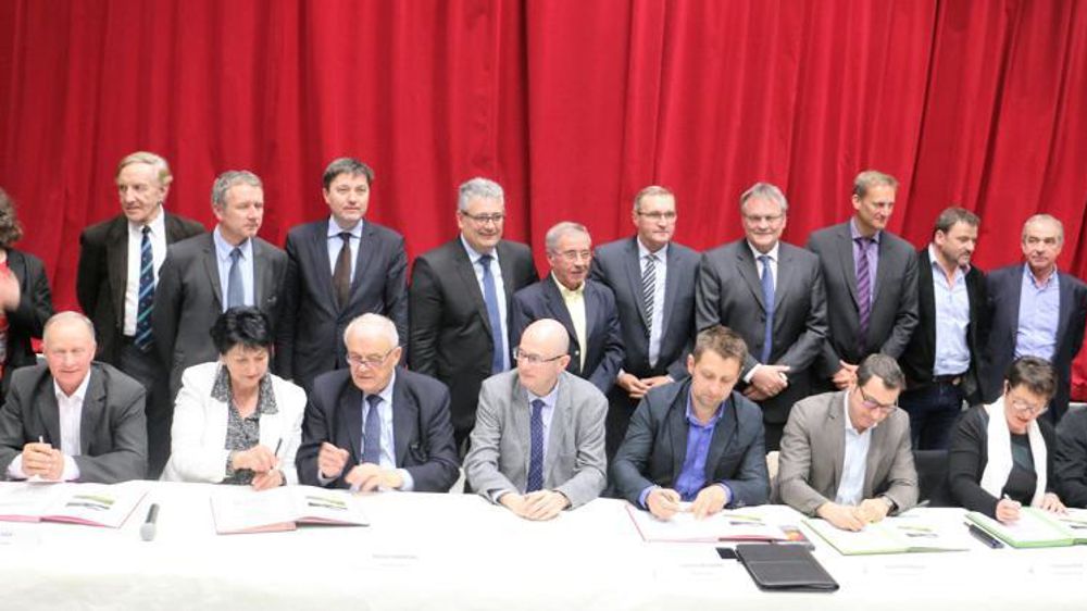 La charte a été signée le 20 mars à Lubersac (Corrèze). © M. Roque